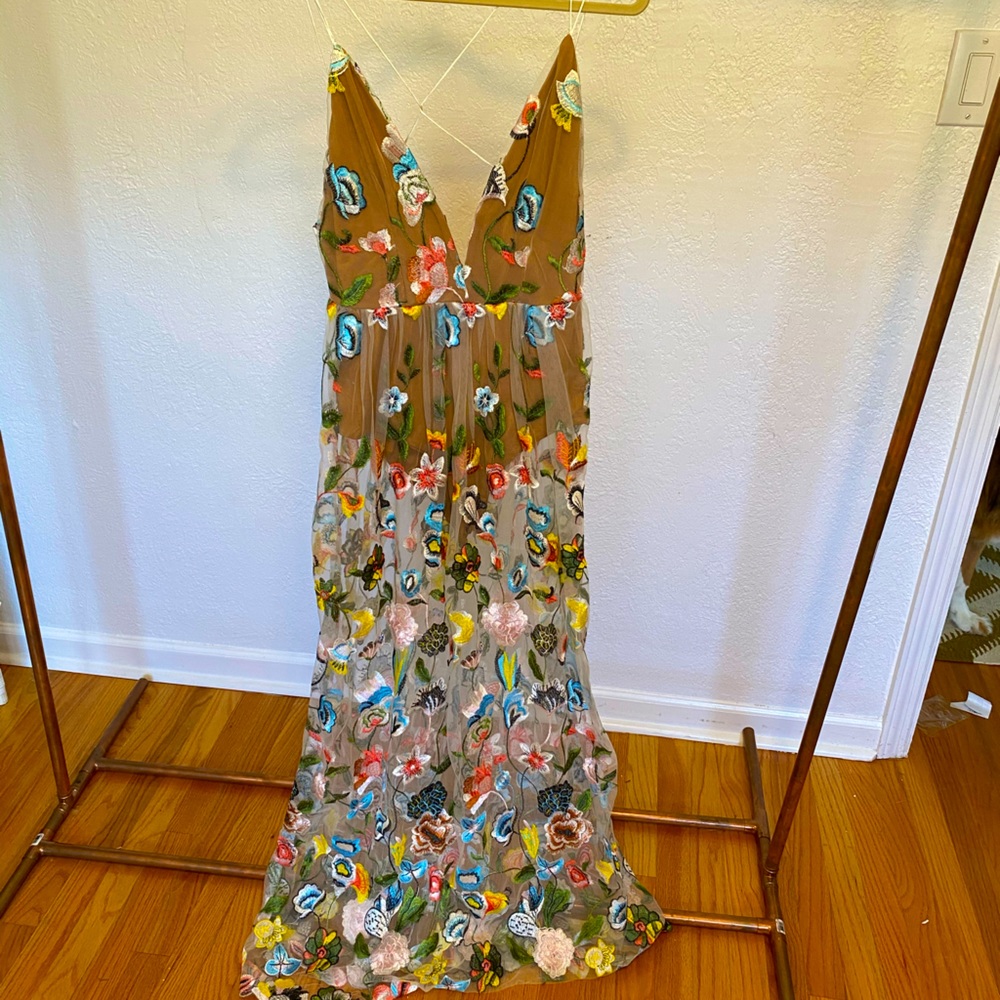 Bodysuit dress sheer